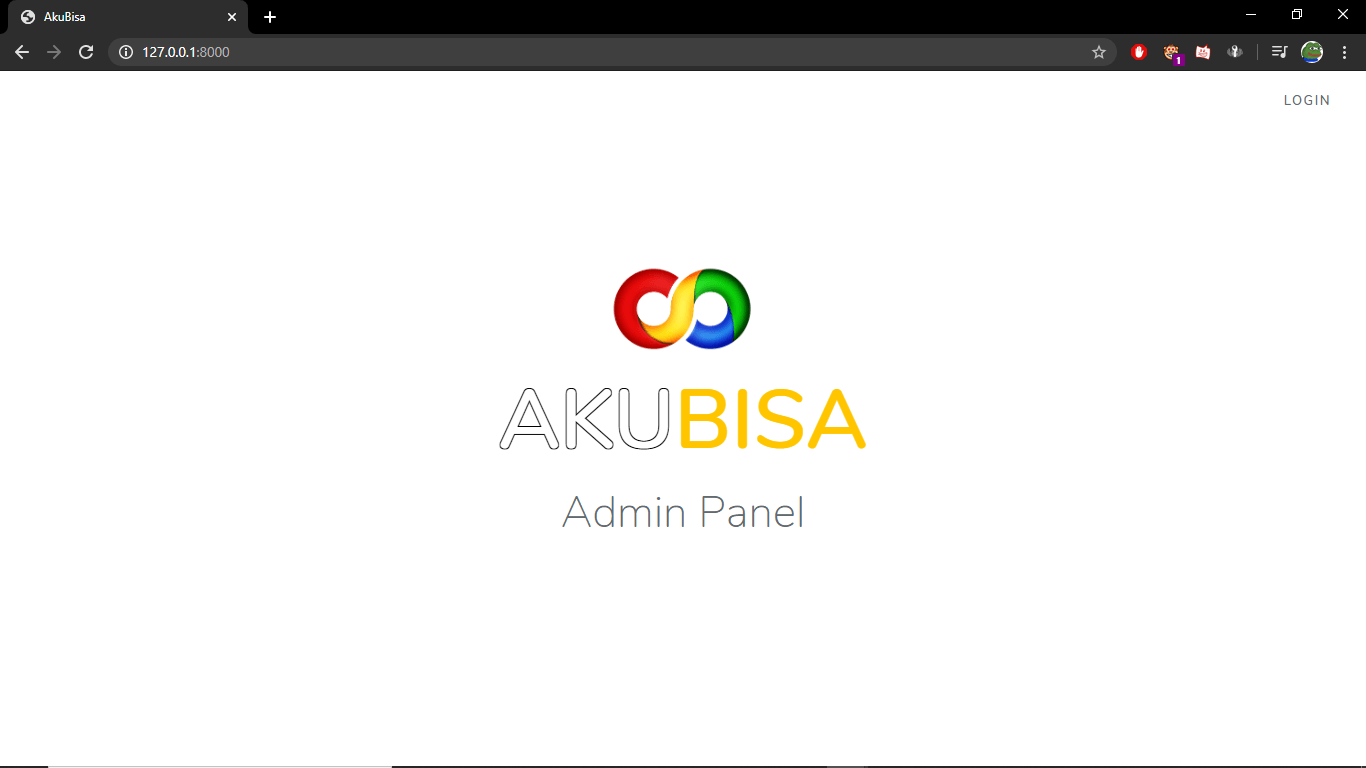 AkuBisa Admin Panel